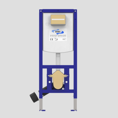 Sanit Vorwand-/Einbauelement für Toilette „Ineo Plus 450“ 112 × 45 × 13 cm