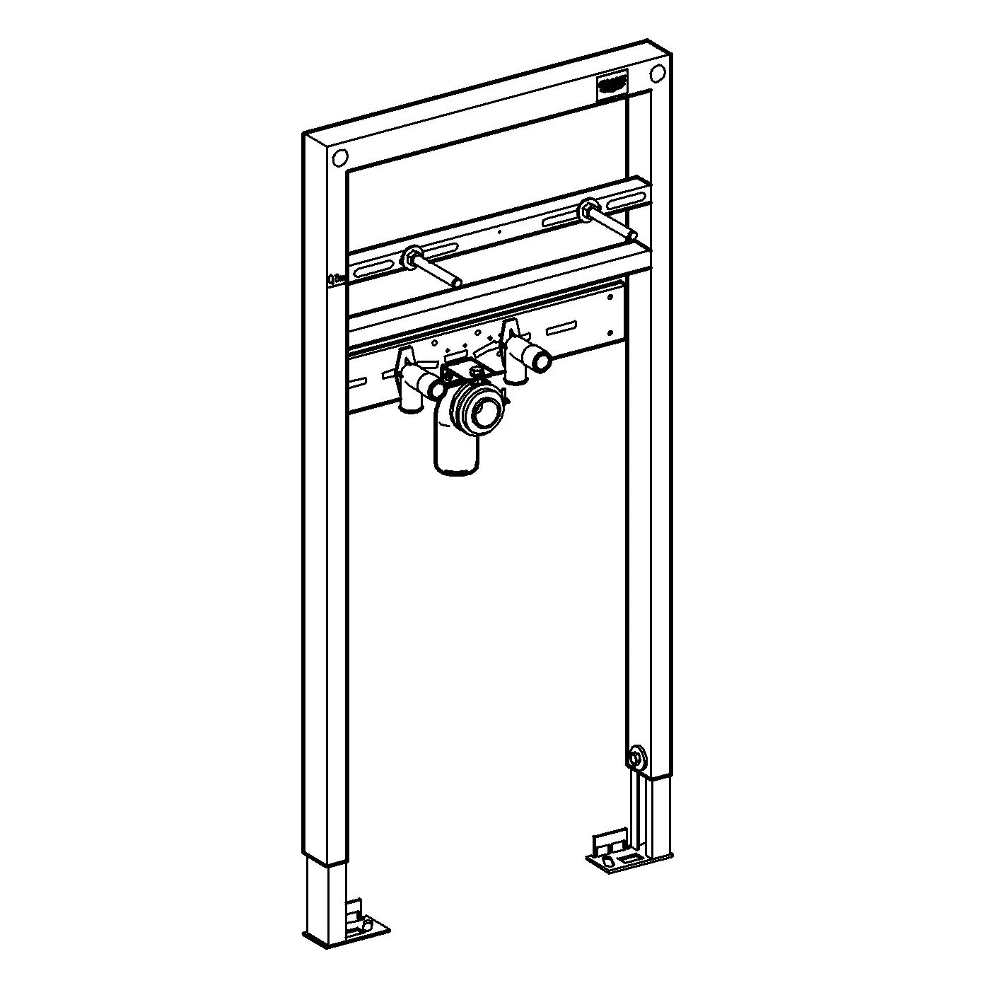 Grohe Rapid SL Waschtisch-Element 38541, 1.00 m Bauhöhe, Einlochbatterie Grohe Rapid SL Waschtisch-Element 38541, 1.00 m Bauhöhe, Einlochbatterie