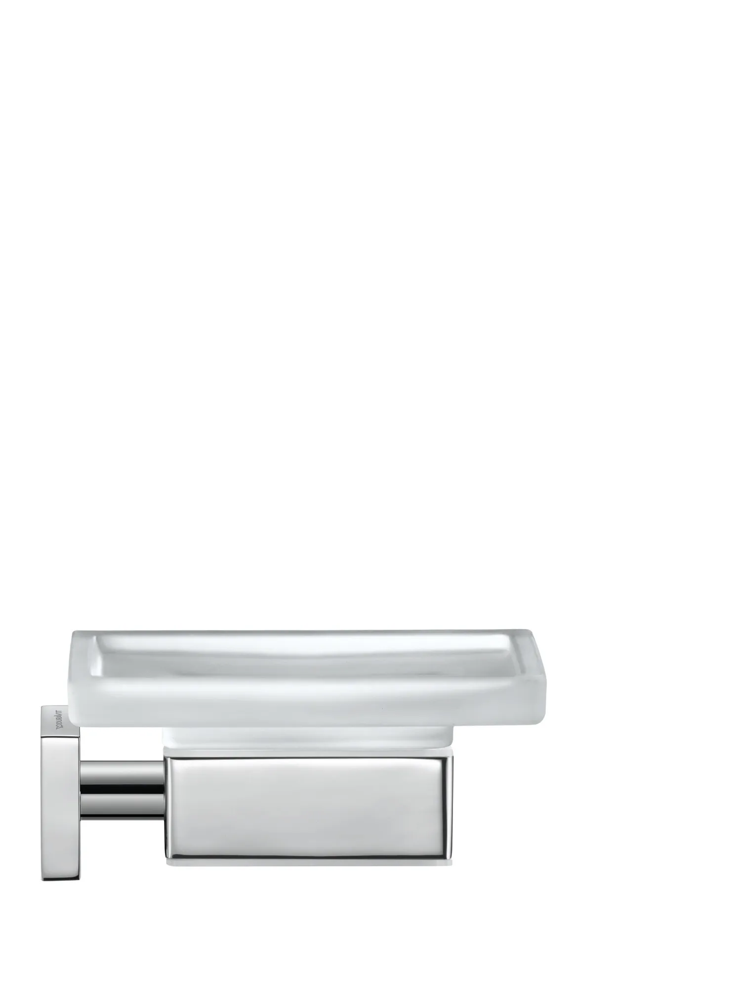 Duravit Seifenschale „Karree“, Befestigung sichtbar 12,2 × 5 × 11,5 cm Duravit Seifenschale „Karree“, Befestigung sichtbar 12,2 × 5 × 11,5 cm