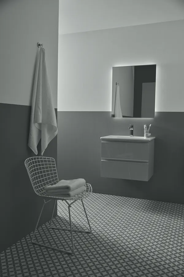 Waschtischarmatur Tesi, BlueStart, 5 l/min., mit Ablaufgarnitur, Ausladung 93mm, Chrom Waschtischarmatur Tesi, BlueStart, 5 l/min., mit Ablaufgarnitur, Ausladung 93mm, Chrom