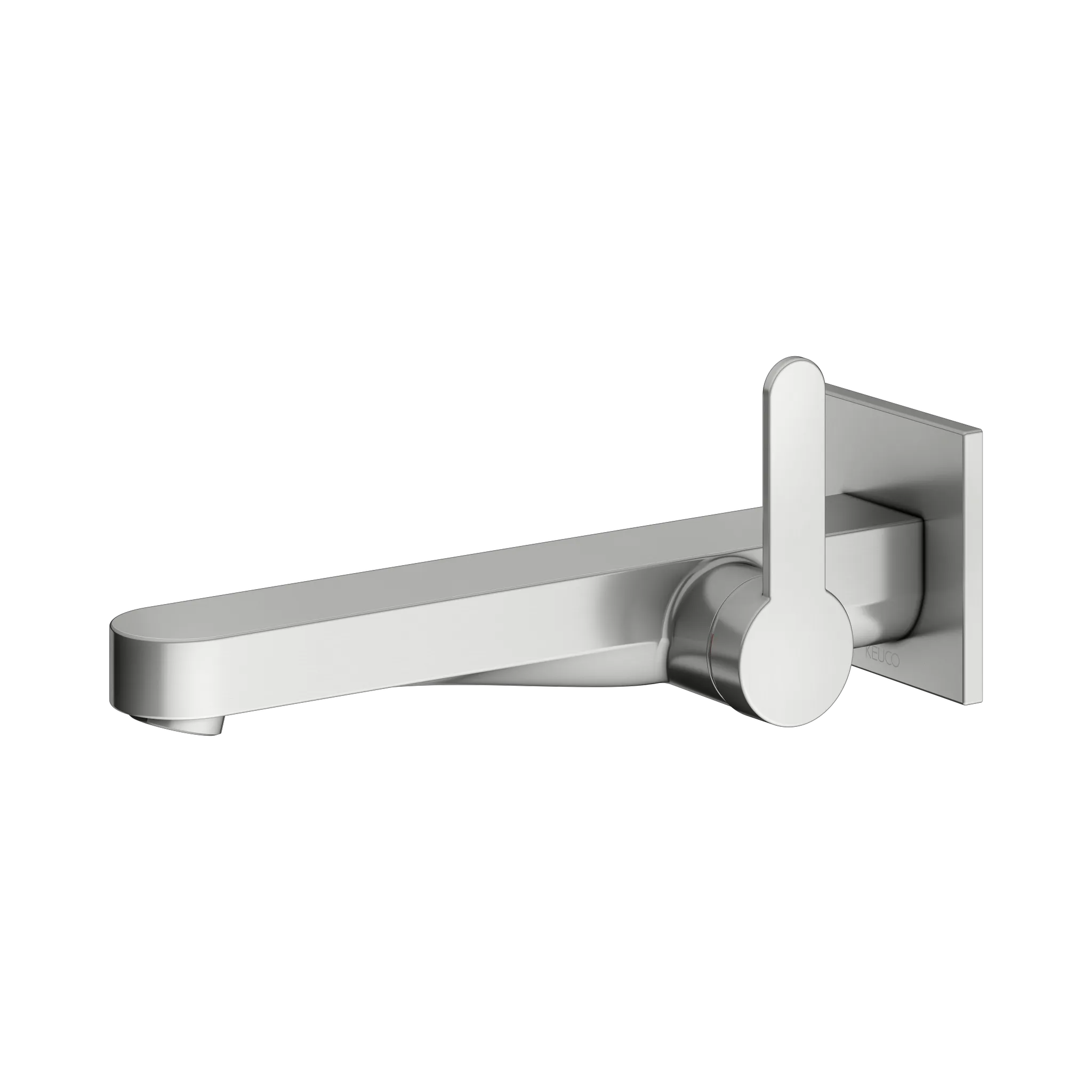 IXMO Einhebel-Waschtischmischer UP Ausladung 225 mm/IXMO Flat Edelstahl-fin.