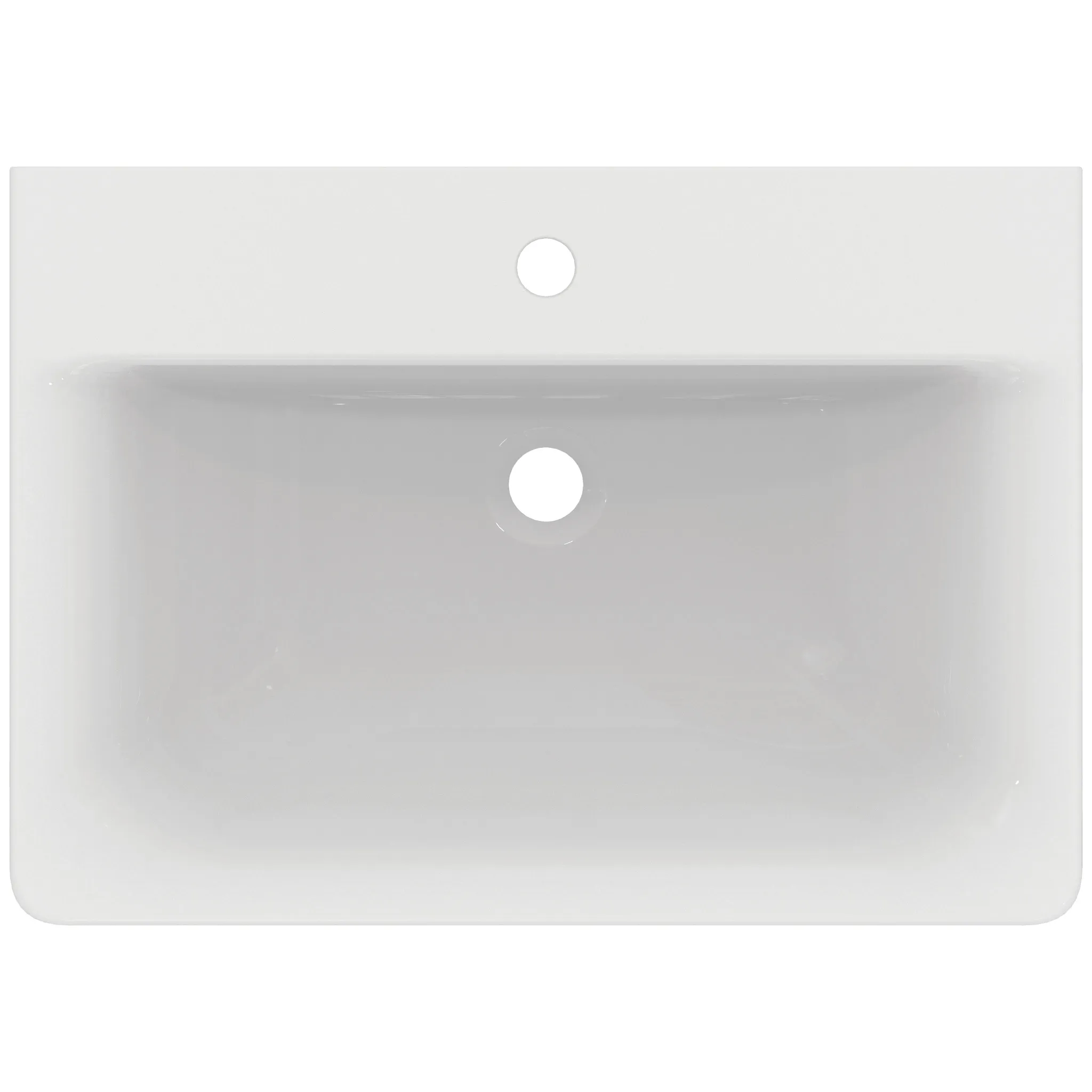 Waschbecken „Connect“ 65 × 46 × 17,5 cm, Hahnlochposition mittig Waschbecken „Connect“ 65 × 46 × 17,5 cm, Hahnlochposition mittig