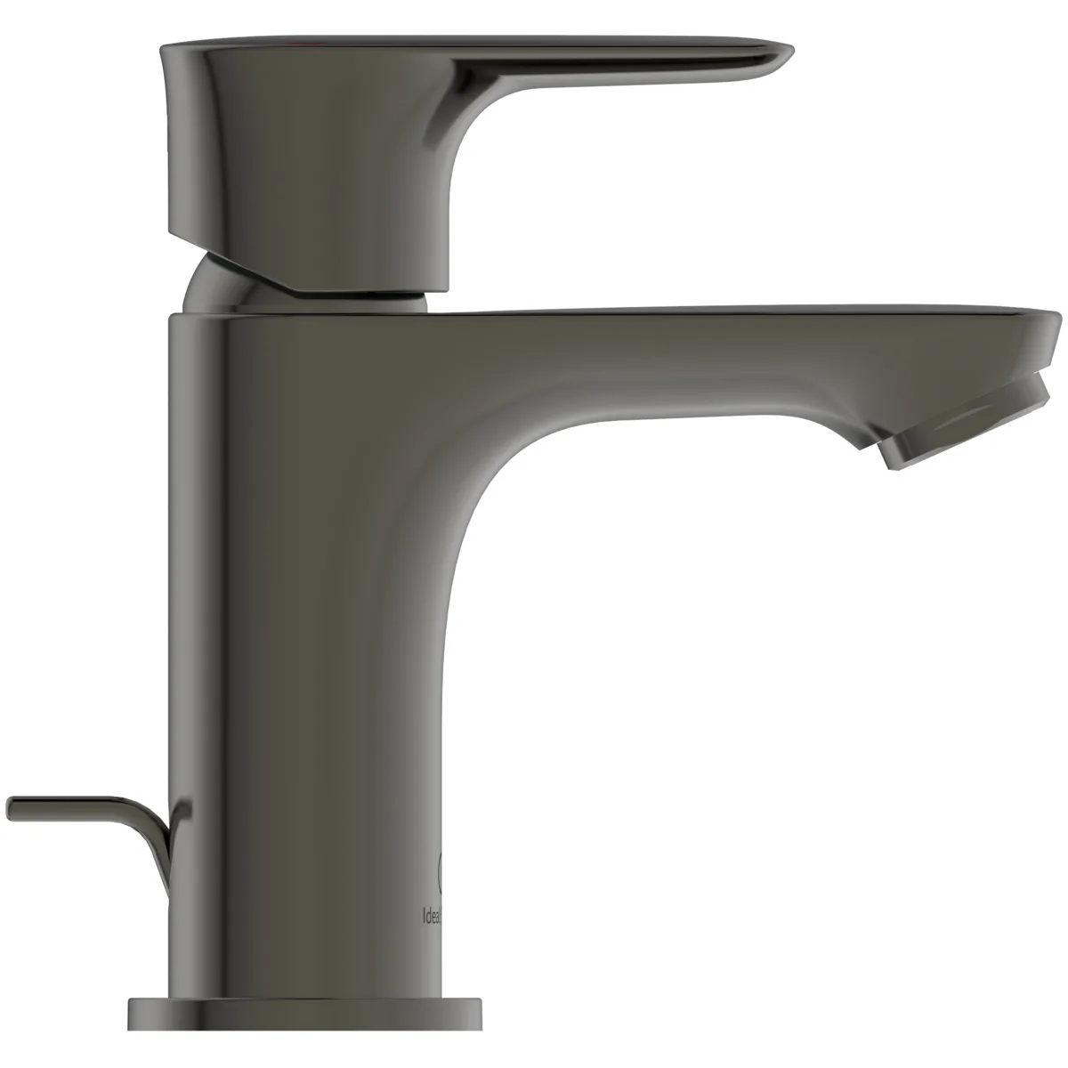 Waschtischarmatur Connect Air, Piccolo, 5l/min., mit Ablaufgarnitur, Ausladung 90mm, Brushed Gold