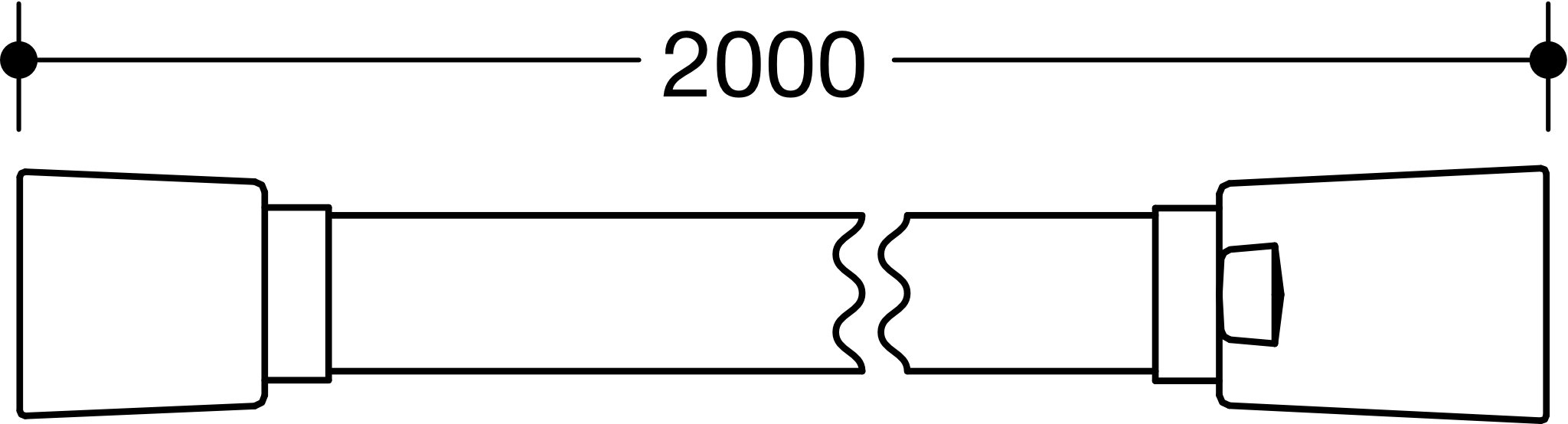 Duschschlauch 950.33.E058