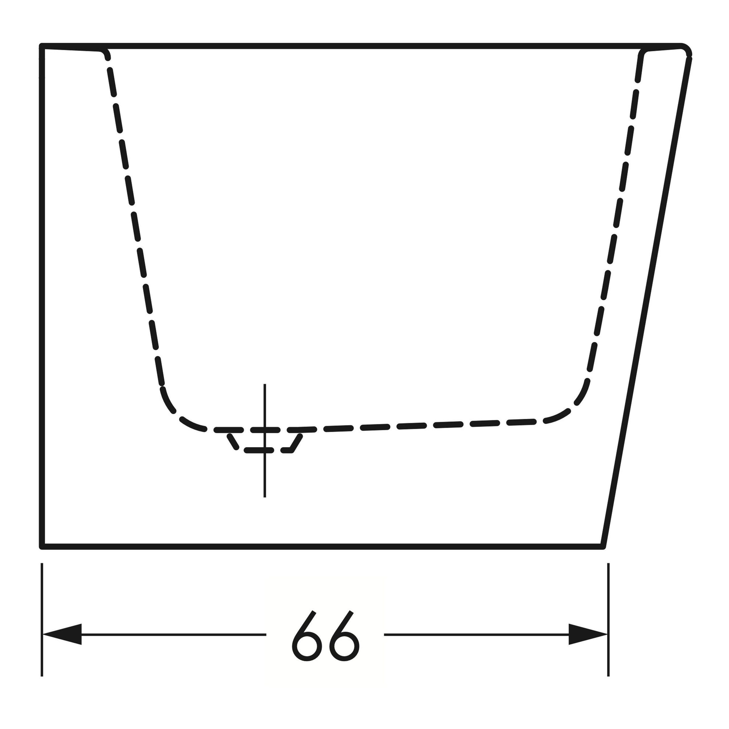 repaBAD Badewanne „Livorno Oval F“ freistehend oval 165 × 75 cm, Mittelablauf, rechts in Weiß