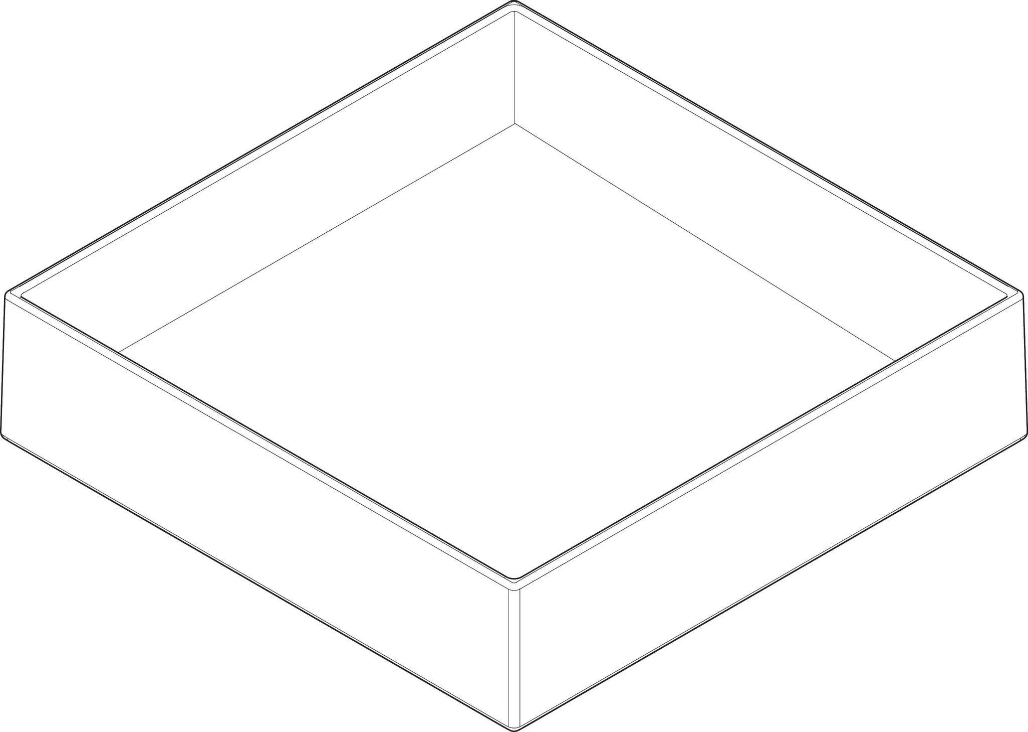 Xuniva Evo E Aufsatzwaschtisch 400/400 ohne Hahnloch und Überlauf, Weiß Xuniva Evo E Aufsatzwaschtisch 400/400 ohne Hahnloch und Überlauf, Weiß