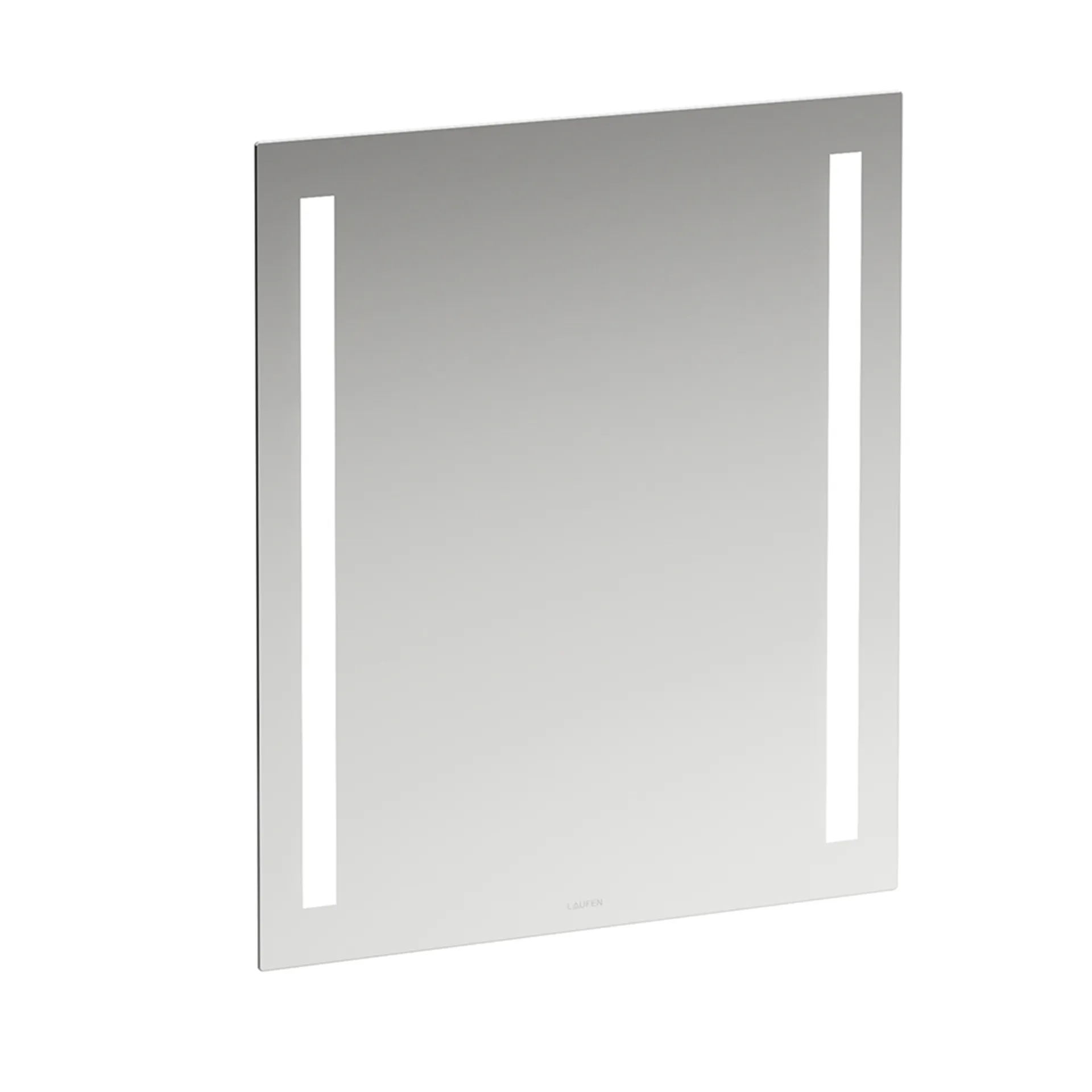 Laufen Spiegel LANI 600x28x700 mit 2 vertikal integrierten LED-Lichtelementen Laufen Spiegel LANI 600x28x700 mit 2 vertikal integrierten LED-Lichtelementen