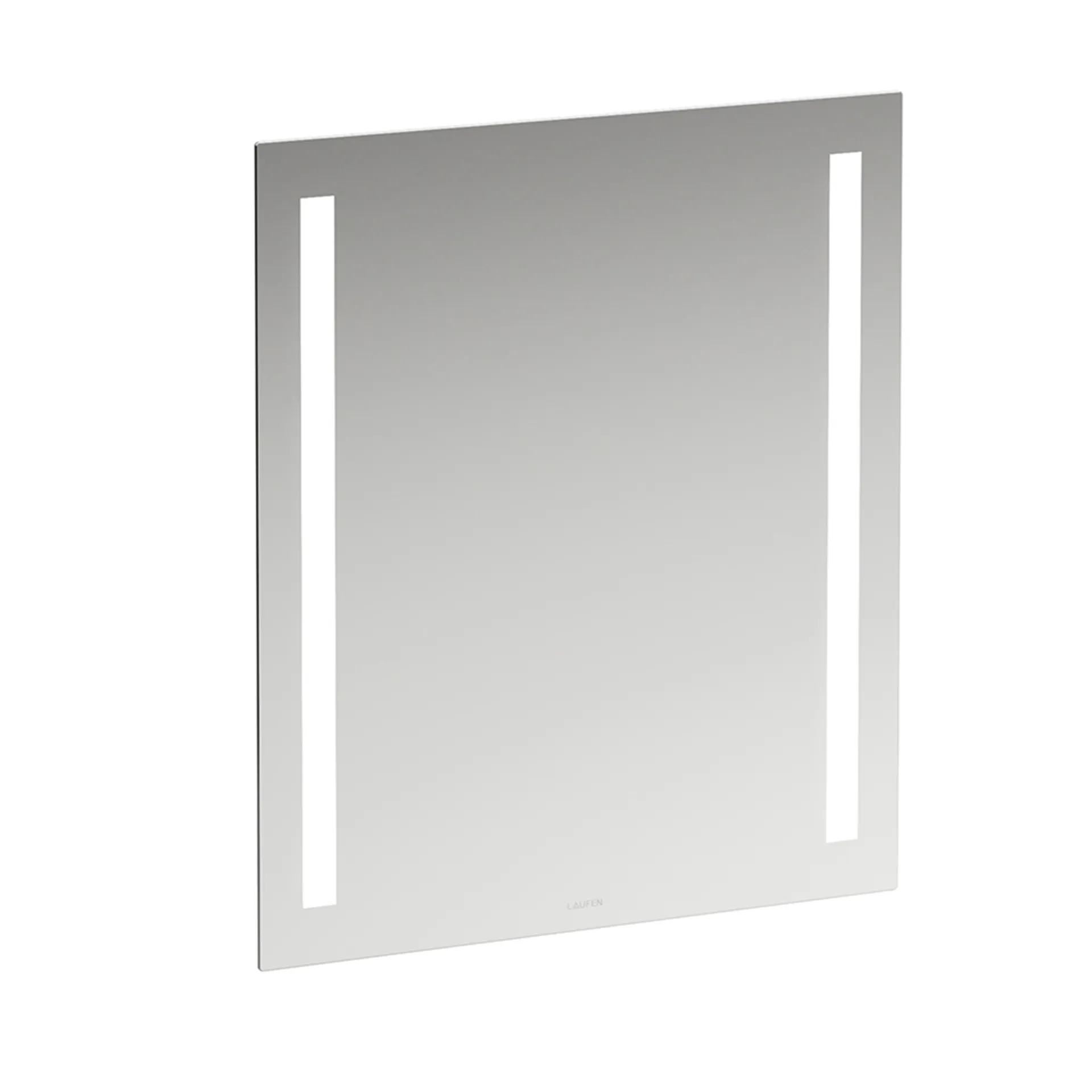 Laufen Spiegel LANI 600x28x700 mit 2 vertikal integrierten LED-Lichtelementen Laufen Spiegel LANI 600x28x700 mit 2 vertikal integrierten LED-Lichtelementen