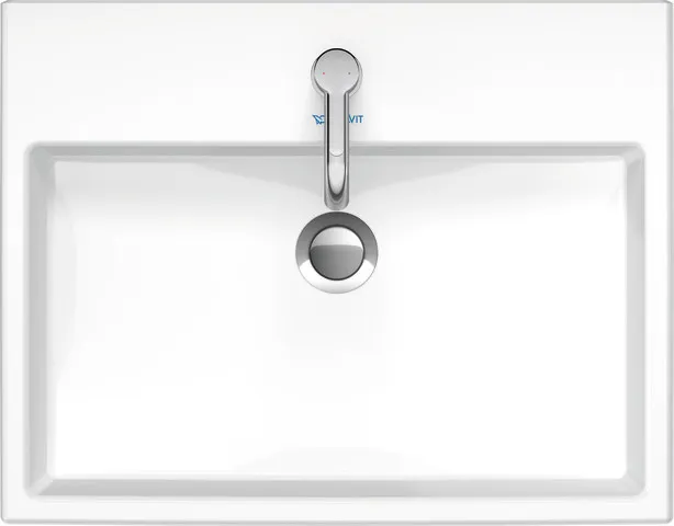 Wandwaschtisch „Vero Air“, mit Überlauf, Hahnlochposition mittig  Wandwaschtisch „Vero Air“, mit Überlauf, Hahnlochposition mittig