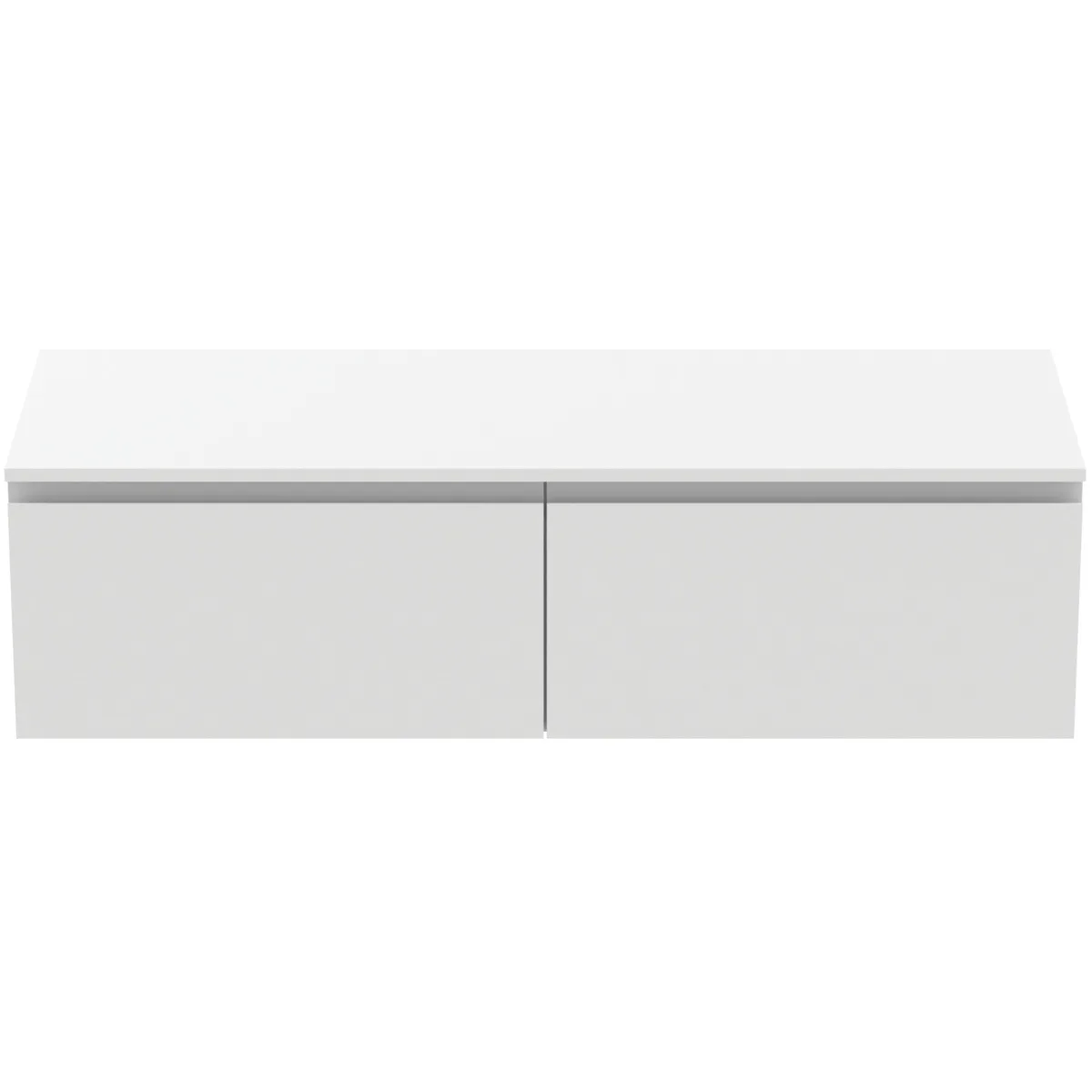 Ideal Standard Waschtischunterschrank „Finesse“ 140,2 × 37,8 × 50,5 cm Weiß matt lackiert Ideal Standard Waschtischunterschrank „Finesse“ 140,2 × 37,8 × 50,5 cm Weiß matt lackiert