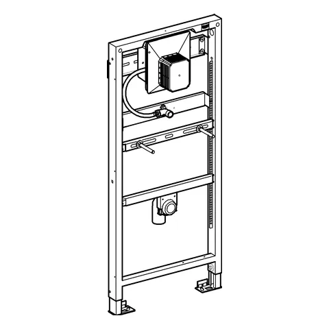 Grohe Rapid SL Urinal-Element 38786_1, 1,13 m und 1,30 m Bauhöhe, mit Rapido U Grohe Rapid SL Urinal-Element 38786_1, 1,13 m und 1,30 m Bauhöhe, mit Rapido U