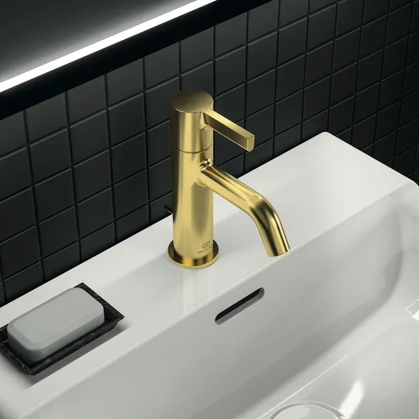 Ideal Standard Waschtischarmatur Joy Arm BC775A2 Brushed Gold Ideal Standard Waschtischarmatur Joy Arm BC775A2 Brushed Gold