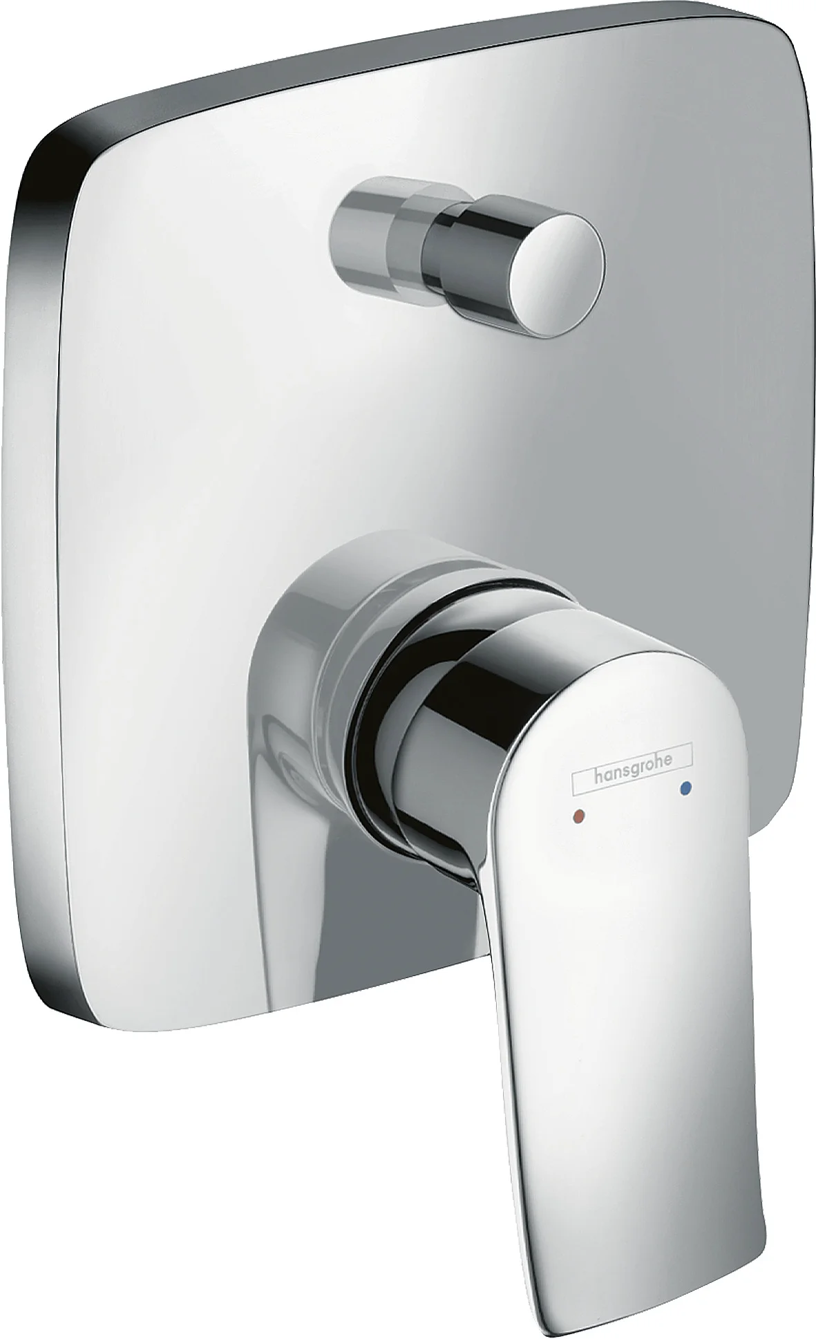 Hansgrohe Metris Einhebel-Wannenmischer Unterputz, Chrom, 2 Verbraucher, Keramikmischsystem, einstellbare Temperaturbegrenzung, automatische Rückstellung, Schalldämpfer Hansgrohe Metris Einhebel-Wannenmischer Unterputz, Chrom, 2 Verbraucher, Keramikmischsystem, einstellbare Temperaturbegrenzung, automatische Rückstellung, Schalldämpfer