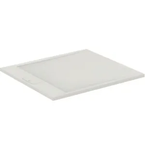 Ideal Standard Duschwanne „UltraFlatSi.life“ 90 × 100 cm in Carraraweiß