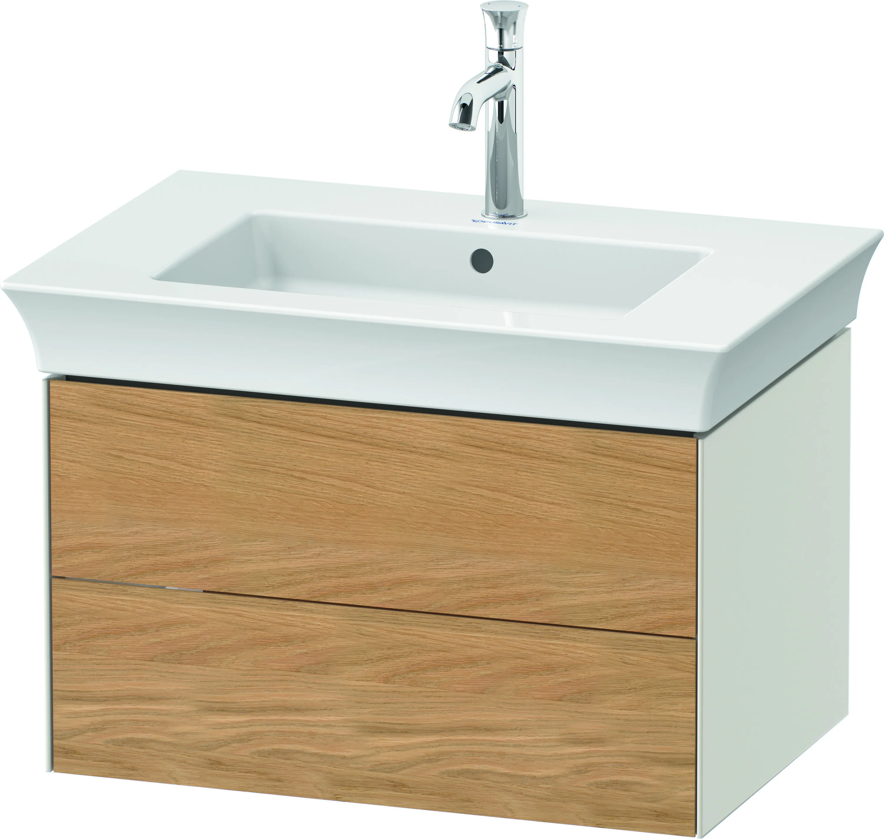 Duravit Waschtischunterschrank wandhängend „White Tulip“ 68,4 × 41 × 45,8 cm Duravit Waschtischunterschrank wandhängend „White Tulip“ 68,4 × 41 × 45,8 cm