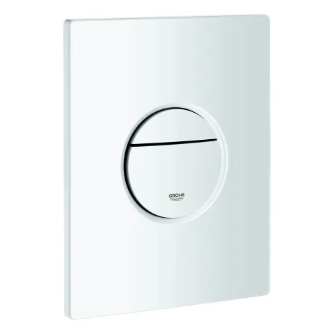 WC-Betätigung Nova Cosmopolitan 38765, senkrechte und waagerechte Montage, alpinweiß WC-Betätigung Nova Cosmopolitan 38765, senkrechte und waagerechte Montage, alpinweiß