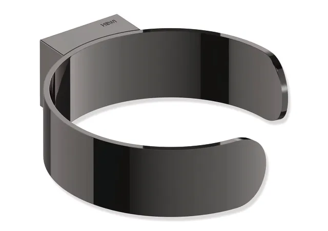 Gehhilfenhalter des Systems 900, Edelstahl, PVD, B: 120 mm, H: 35 mm, T: 135 mm, in Farbe CK (messing glänzend) Gehhilfenhalter des Systems 900, Edelstahl, PVD, B: 120 mm, H: 35 mm, T: 135 mm, in Farbe CK (messing glänzend)