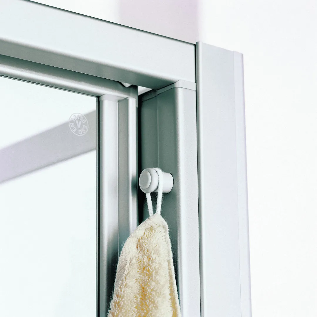 Kermi Duschdesign IBIZA 2000 ST3, 1750x750mm, Silber Mattglanz Kermi Duschdesign IBIZA 2000 ST3, 1750x750mm, Silber Mattglanz