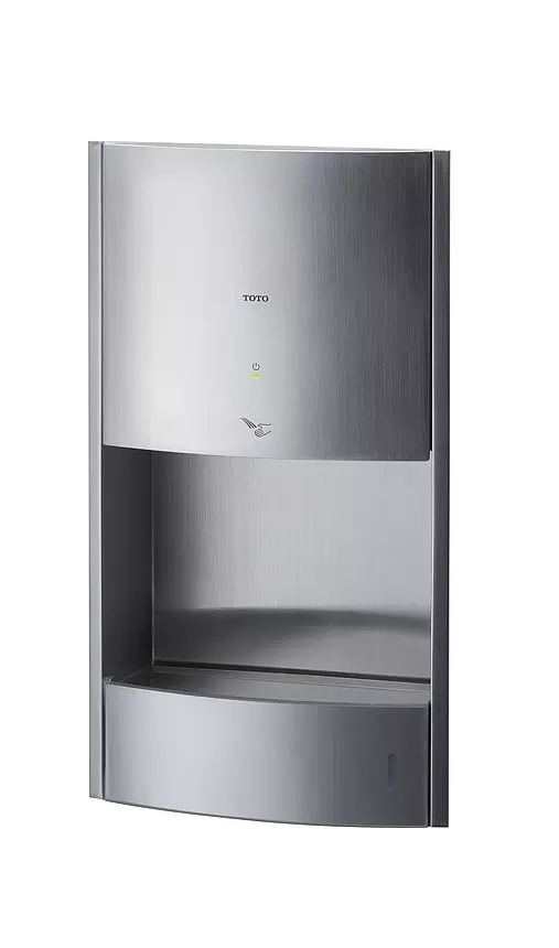 Toto Händetrockner Unterputz in silber Toto Händetrockner Unterputz in silber