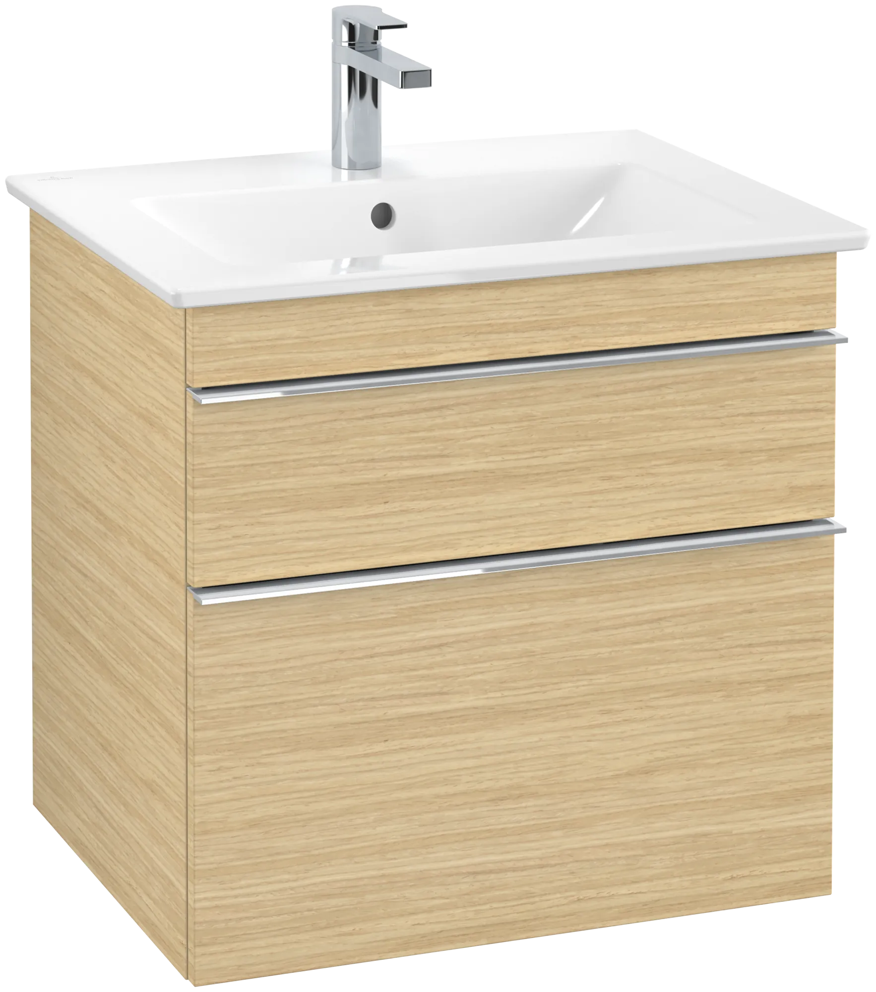 Villeroy & Boch Waschtischunterschrank „Venticello“ für Schrankwaschtisch 603 × 590 × 502 mm Nordic Oak, für Becken mittig