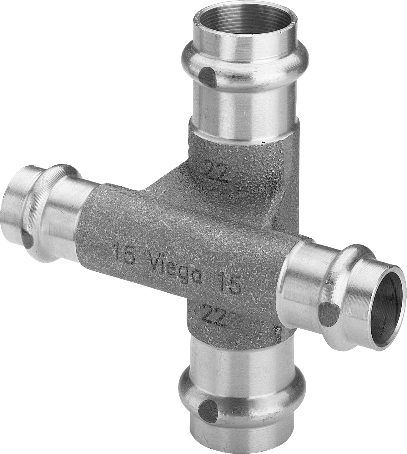 „Profipress“ Kreuzstück 15 × 15 × - „Profipress“ Kreuzstück 15 × 15 × -