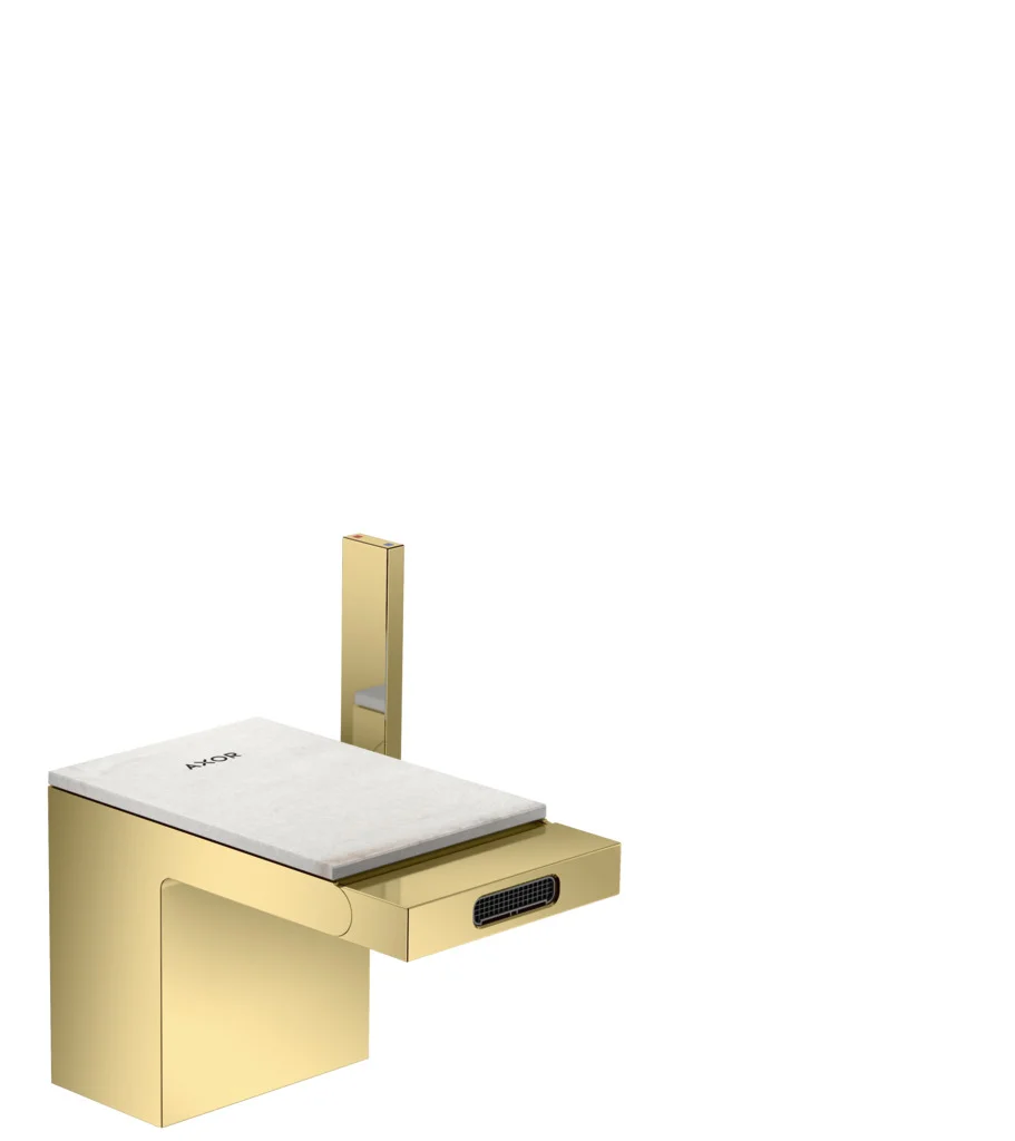Hansgrohe AXOR MyEdition Platte 117 mm Marmor Lasa Covelano Vena Oro abnehmbar Hansgrohe AXOR MyEdition Platte 117 mm Marmor Lasa Covelano Vena Oro abnehmbar