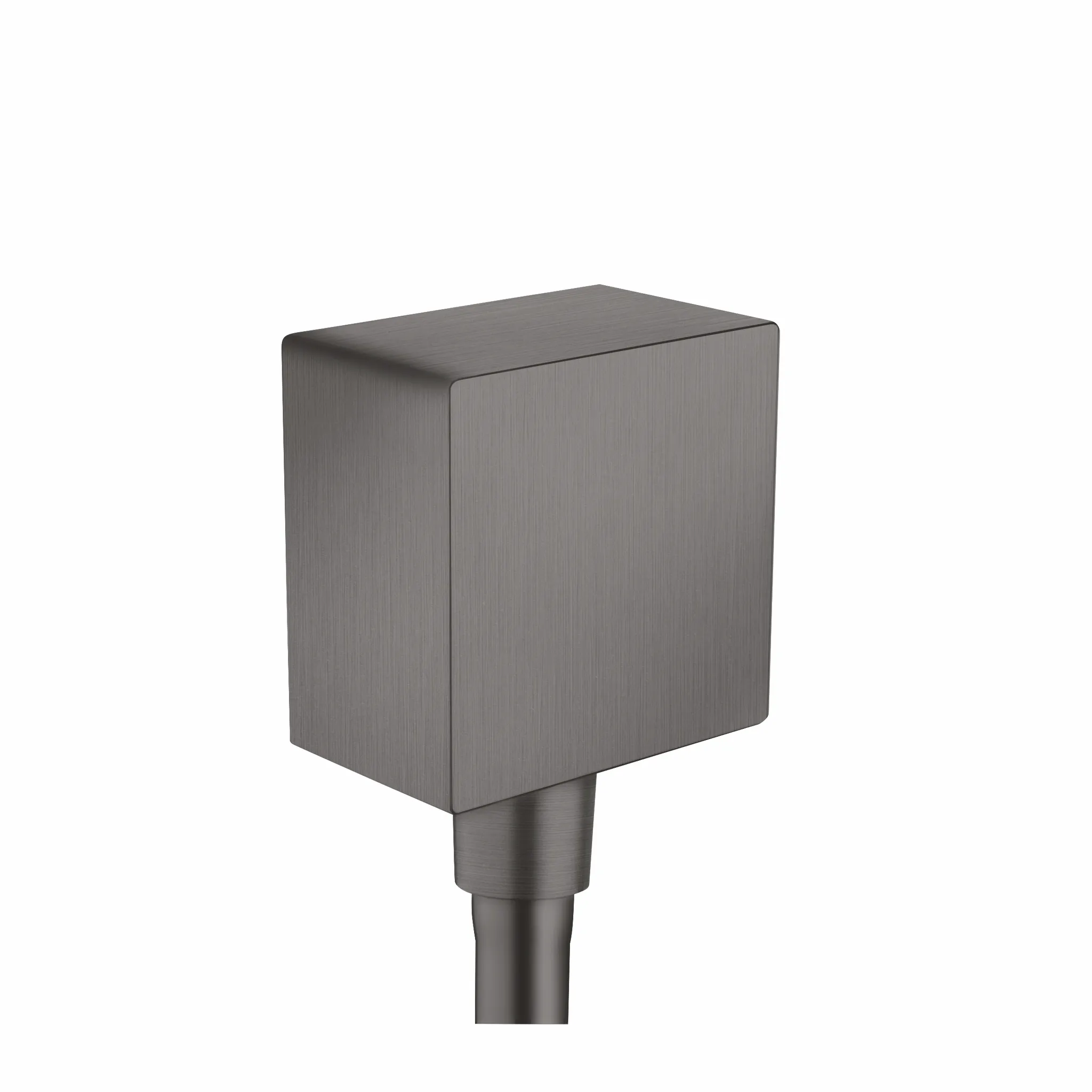 Hansgrohe AXOR ShowerSolutions Wandanschluss eckig, Brushed Black Chrome Hansgrohe AXOR ShowerSolutions Wandanschluss eckig, Brushed Black Chrome