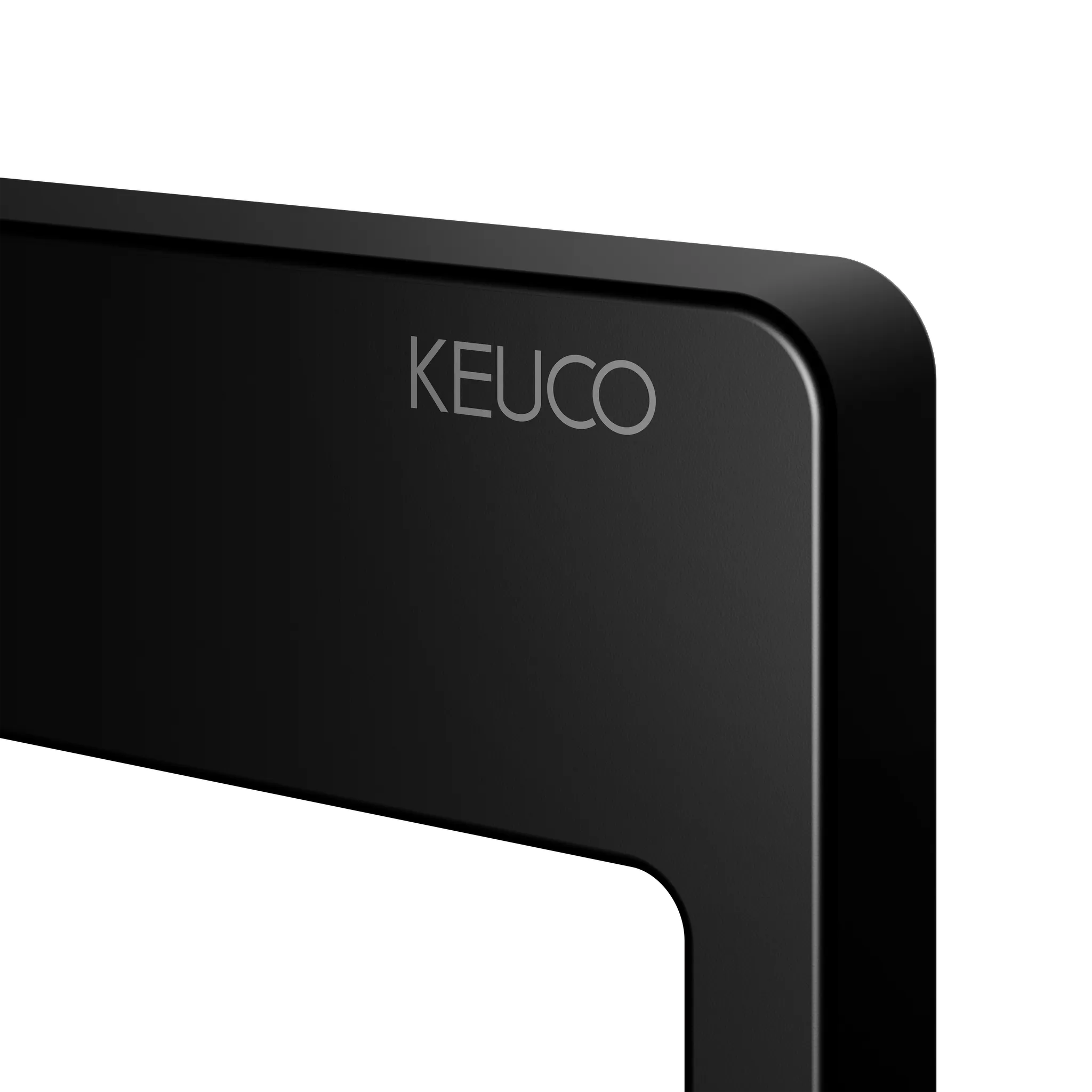 KEUCO AVENO Handtuchring schwarz matt