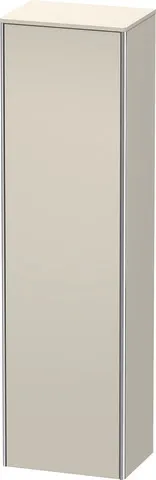 Duravit Hochschrank „XSquare“ 50 × 177,6 × 35,6 cm Taupe Supermatt