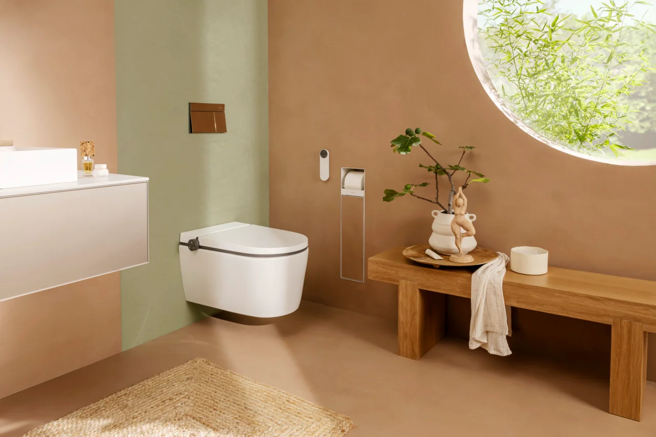 Hansgrohe LavaPura Element S Wand-Dusch-WC Komplettset, weiß, AquaHelix Flush, SmartClean, HygieneEffect Hansgrohe LavaPura Element S Wand-Dusch-WC Komplettset, weiß, AquaHelix Flush, SmartClean, HygieneEffect