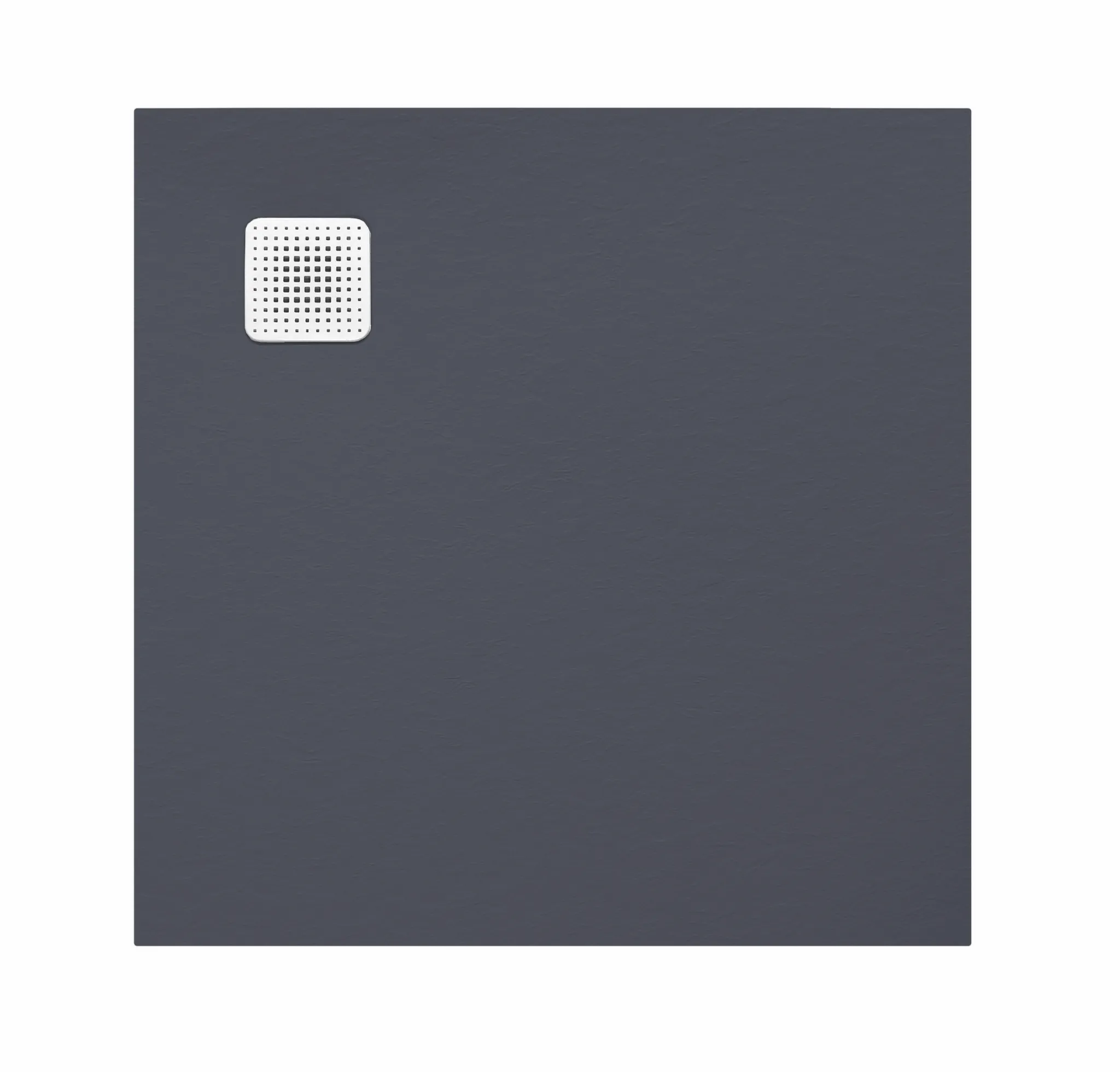 Duschwanne Structura 1100x1100x27 in gesoftete Schieferoptik, mit Antirutsch B, Material Solique, Weiß Duschwanne Structura 1100x1100x27 in gesoftete Schieferoptik, mit Antirutsch B, Material Solique, Weiß