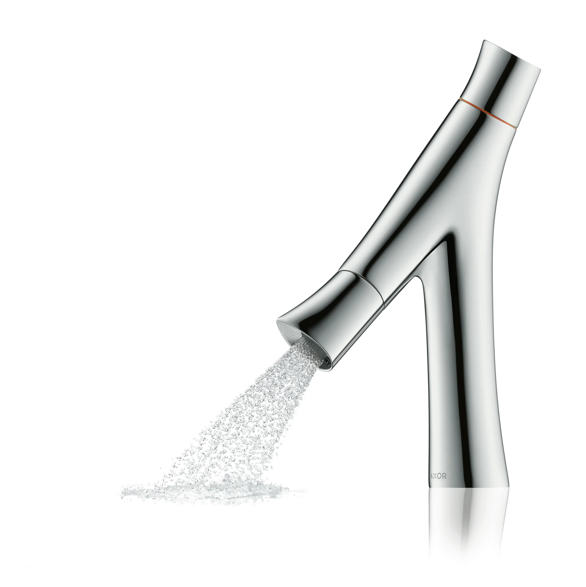 Hansgrohe AXOR Starck Organic 2-Griff Waschtischmischer Chrom, ComfortZone 80, Ausladung 116 mm, Auslaufhöhe 83 mm, Zylindergriff, Brausestrahl, max. Durchfluss 3,5 l/min