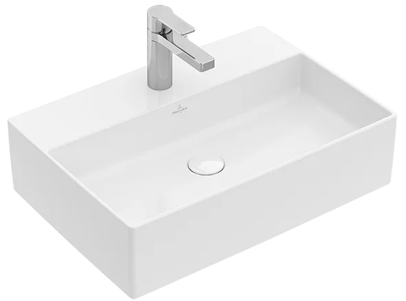 Villeroy & Boch Aufsatzwaschbecken Memento 2.0 4A0761, 600 x 420 mm, Rechteck, 1HL, ohne Überlauf, Weiß Alpin Villeroy & Boch Aufsatzwaschbecken Memento 2.0 4A0761, 600 x 420 mm, Rechteck, 1HL, ohne Überlauf, Weiß Alpin