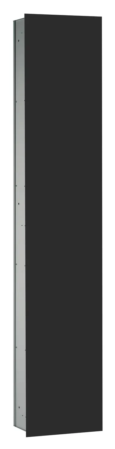 Schrankmodul asis 2.0Unterputz, 1584 mm, schwarz mattohne Einbaurahmen