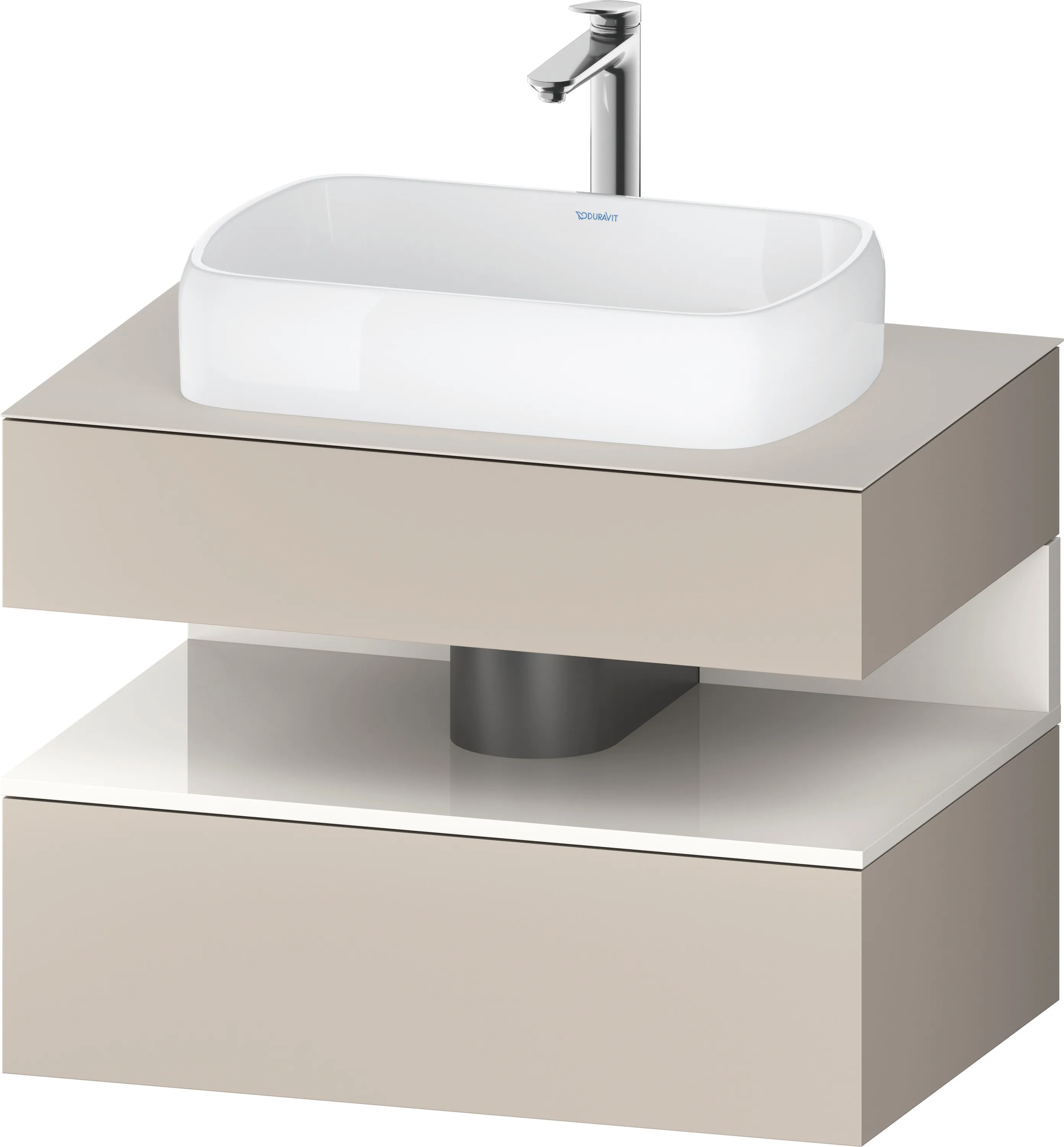Duravit Waschtischunterschrank wandhängend „Qatego“ 80 × 60 × 55 cm