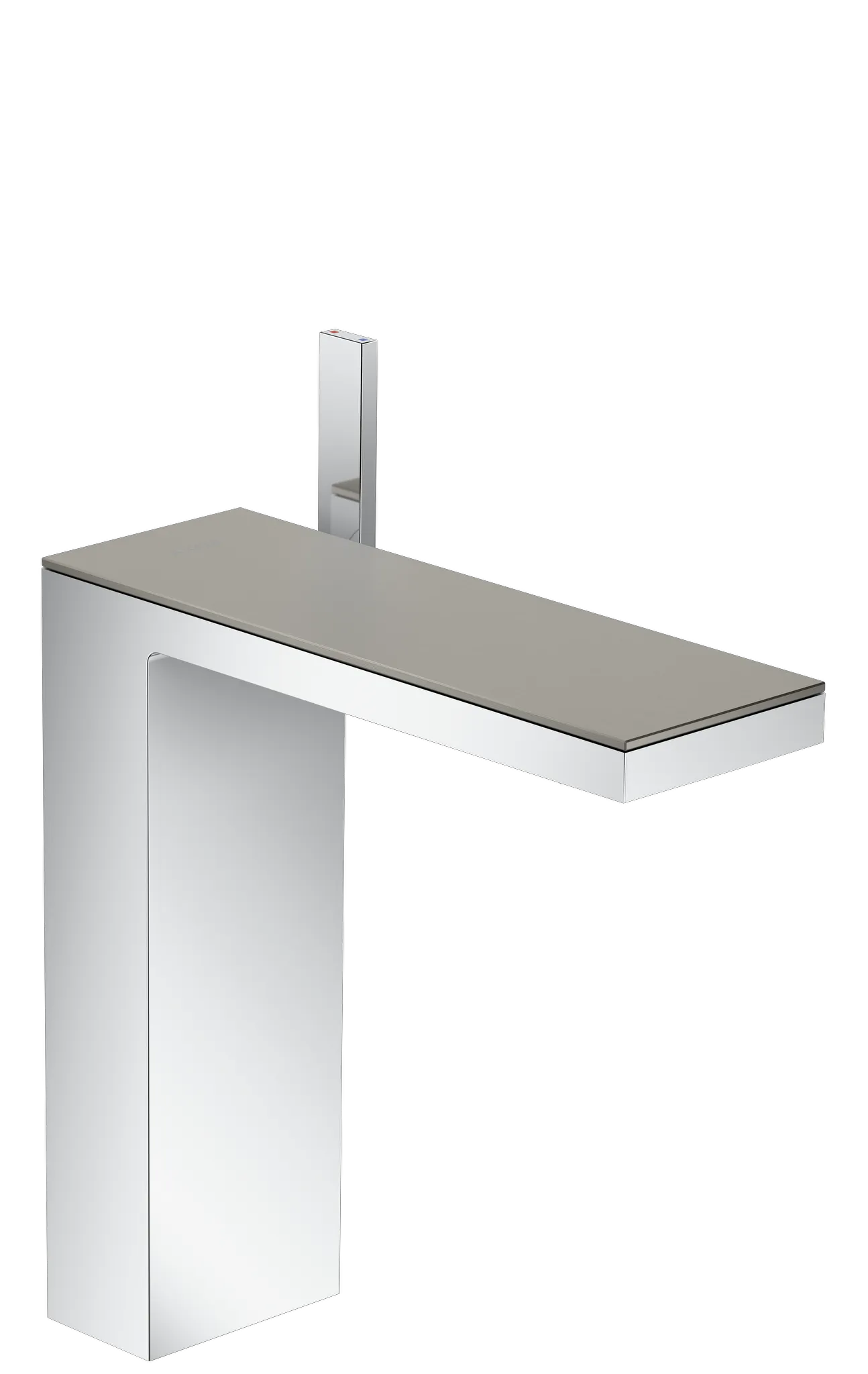 AXOR MyEdition Einhebel-Waschtischmischer 230 für Waschschüsseln mit Push-Open Ablaufgarnitur ohne Platte Chrom AXOR MyEdition Einhebel-Waschtischmischer 230 für Waschschüsseln mit Push-Open Ablaufgarnitur ohne Platte Chrom