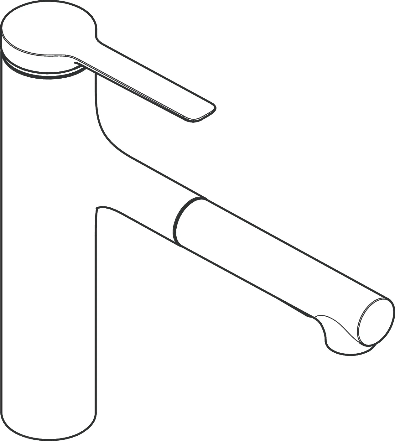 Hansgrohe Zesis M33 Einhebel-Küchenmischer 160 mit Ausziehbrause 2jet sBox lite Chrom