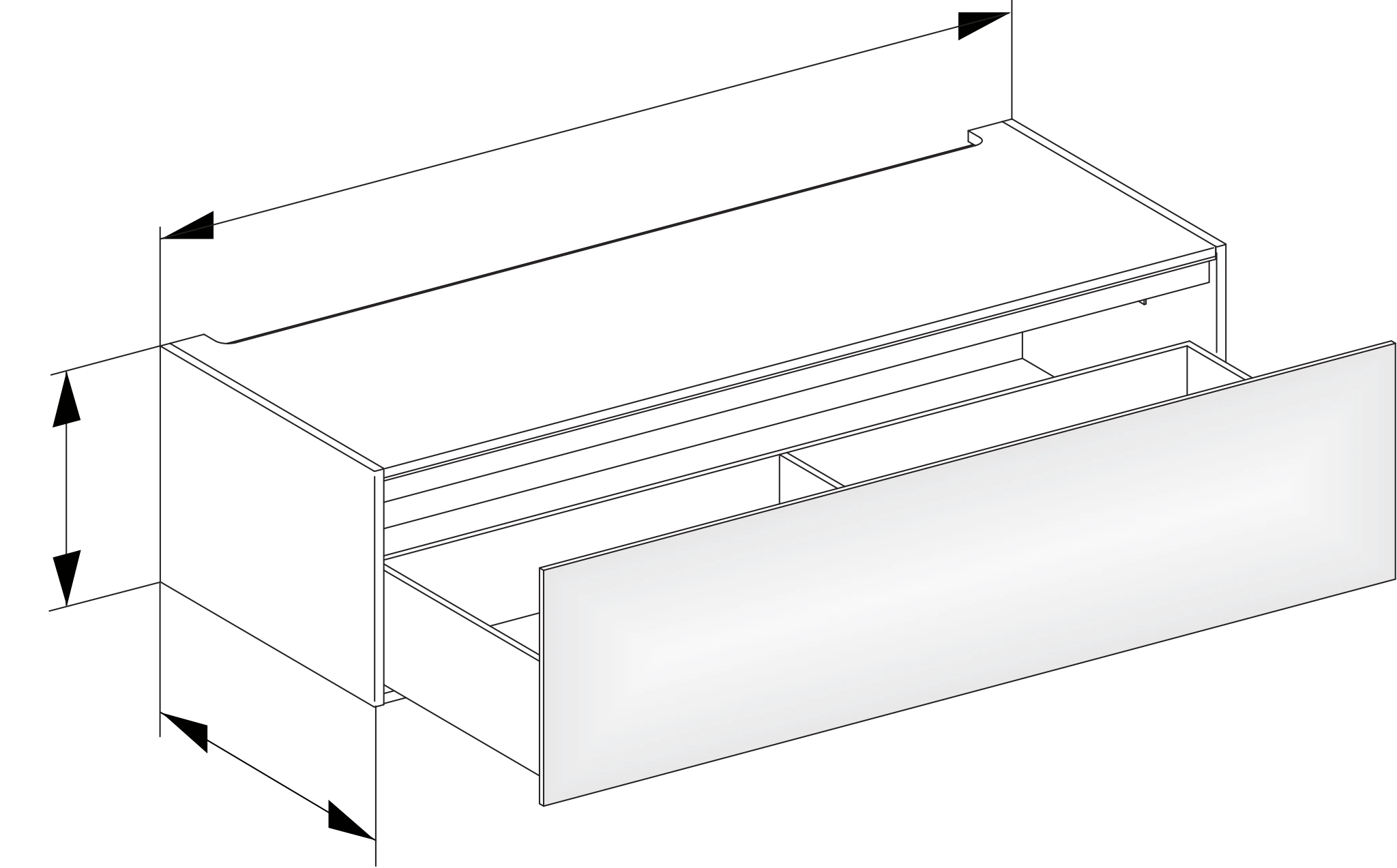 KEUCO Waschtischunterschrank mit Auszug „Edition 11“ Trüffel (Strukturlack), Trüffel (Strukturlack), mit Beleuchtung 1400 × 350 × 535 mm KEUCO Waschtischunterschrank mit Auszug „Edition 11“ Trüffel (Strukturlack), Trüffel (Strukturlack), mit Beleuchtung 1400 × 350 × 535 mm