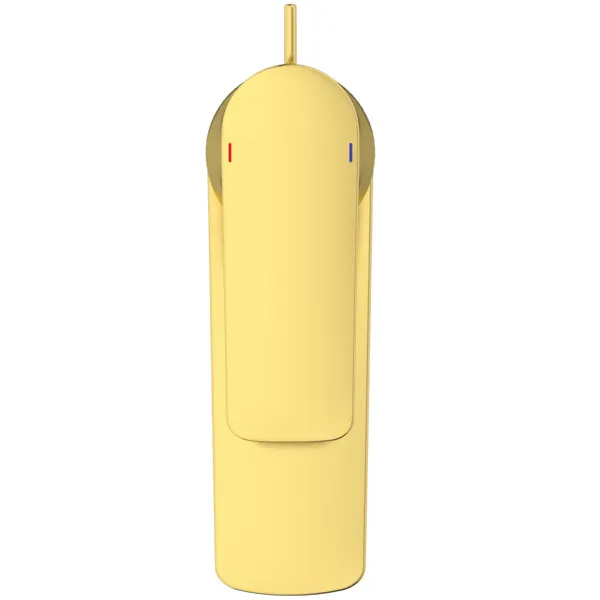 Waschtischarmatur Connect Air, Niederdruck, 5 l/min., mit Ablaufgarnitur, Ausladung 112mm, Brushed Gold Waschtischarmatur Connect Air, Niederdruck, 5 l/min., mit Ablaufgarnitur, Ausladung 112mm, Brushed Gold