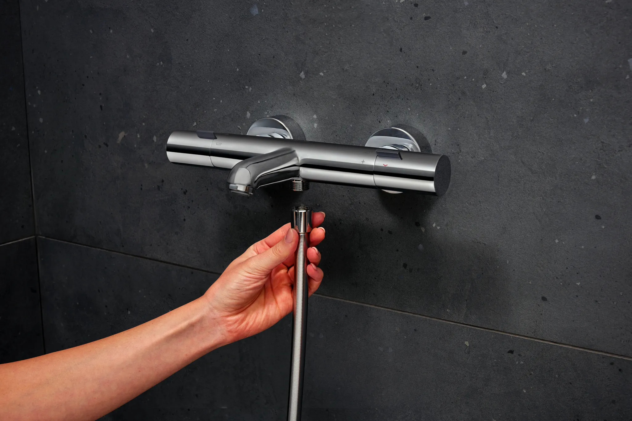 Ecostat Fine Wannenthermostat Aufputz Chrom Ecostat Fine Wannenthermostat Aufputz Chrom