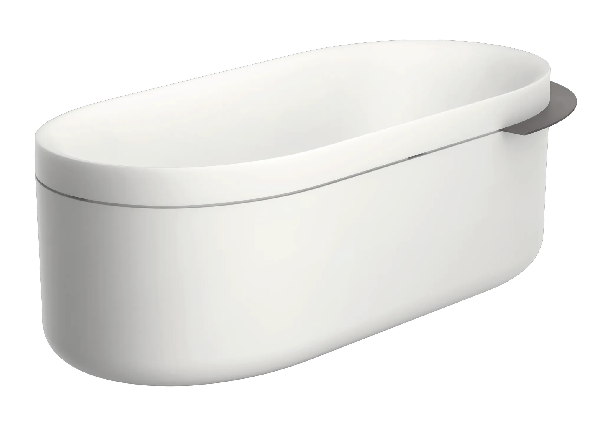 Hansgrohe AXOR Suite Waschbecken & Badewannen Ablage, Brushed Black Chrome