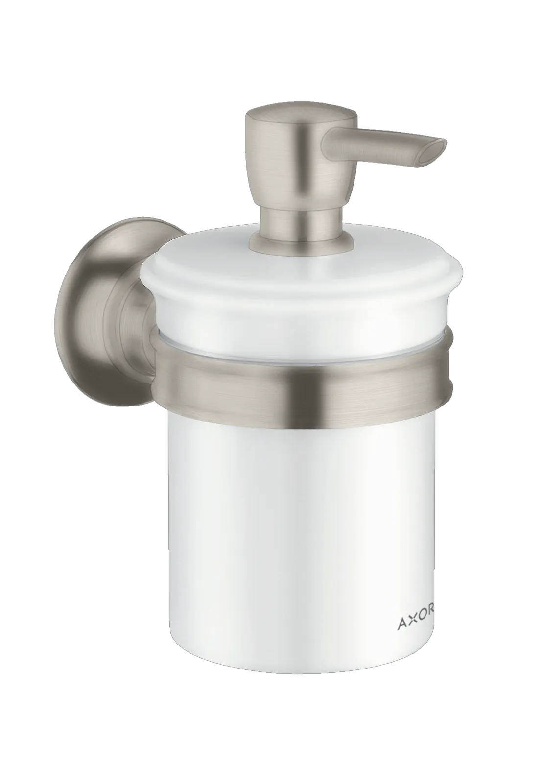 Hansgrohe AXOR Montreux Lotionspender, Edelstahl Optic Hansgrohe AXOR Montreux Lotionspender, Edelstahl Optic