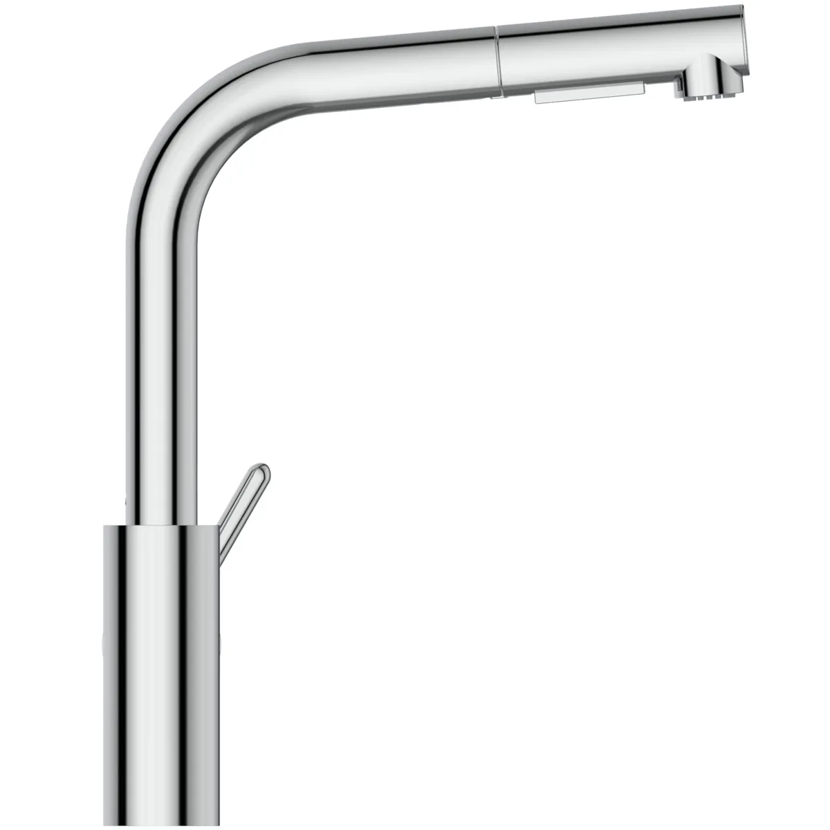 Ideal Standard Küchenarmatur Ceralife Ausladung 220mm mit herausziehbarer 2-Funktions-Handbrause, L-Auslauf Chrom Ideal Standard Küchenarmatur Ceralife Ausladung 220mm mit herausziehbarer 2-Funktions-Handbrause, L-Auslauf Chrom