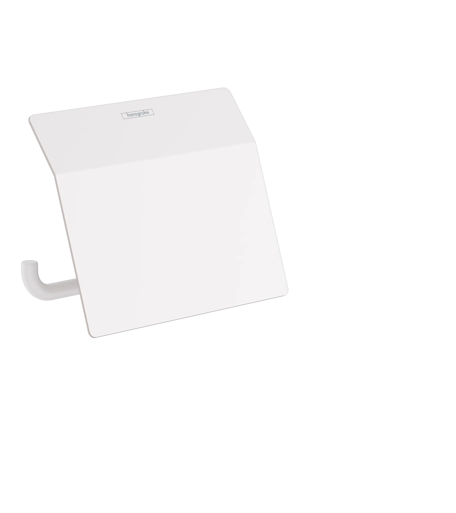 Hansgrohe AddStoris Q Toilettenpapierhalter, Mattweiß Hansgrohe AddStoris Q Toilettenpapierhalter, Mattweiß