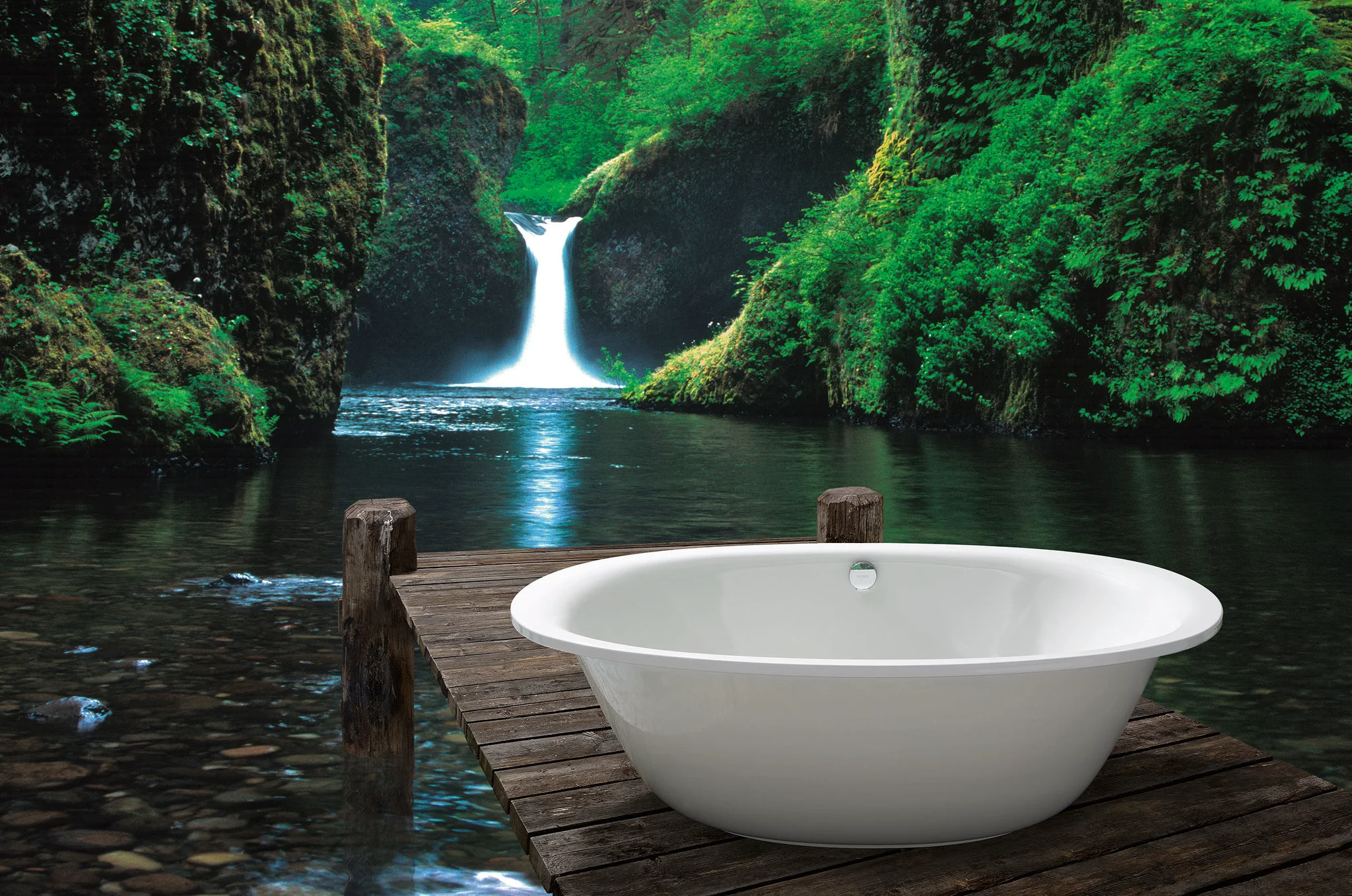 Kaldewei Badewanne „Ellipso Duo Oval“ freistehend oval 190 × 100 cm in schwarz