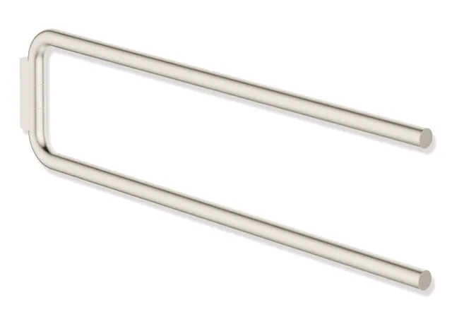 Handtuchhalter, Edelstahl, PVD beschichtet, zweiarmig, Länge 444 mm, Haltearmdurchmesser 15 mm, in Farbe CK (Messing glänzend) Handtuchhalter, Edelstahl, PVD beschichtet, zweiarmig, Länge 444 mm, Haltearmdurchmesser 15 mm, in Farbe CK (Messing glänzend)