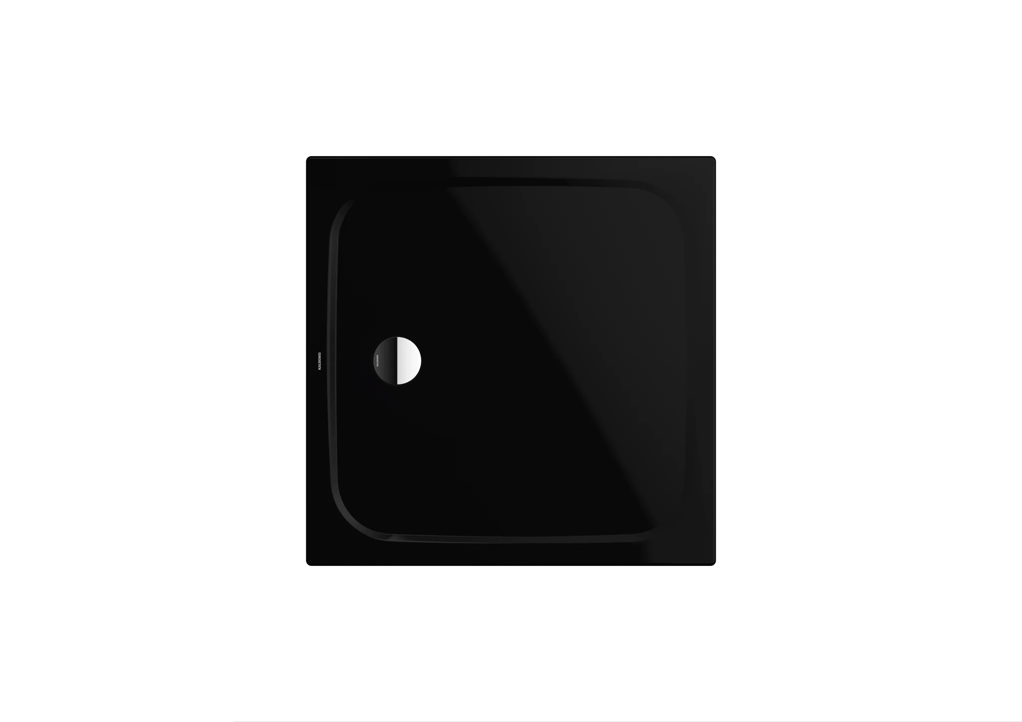 Kaldewei CAYONOPLAN Duschfläche extraflach, schwarz, 800x800 mm, Randhöhe 32 mm, Tiefe 18 mm Kaldewei CAYONOPLAN Duschfläche extraflach, schwarz, 800x800 mm, Randhöhe 32 mm, Tiefe 18 mm