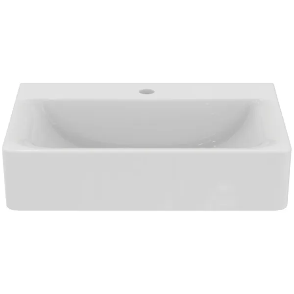 Ideal Standard Waschtisch Connect Cube, 1 Hahnloch, 600x460x175 mm, weiß