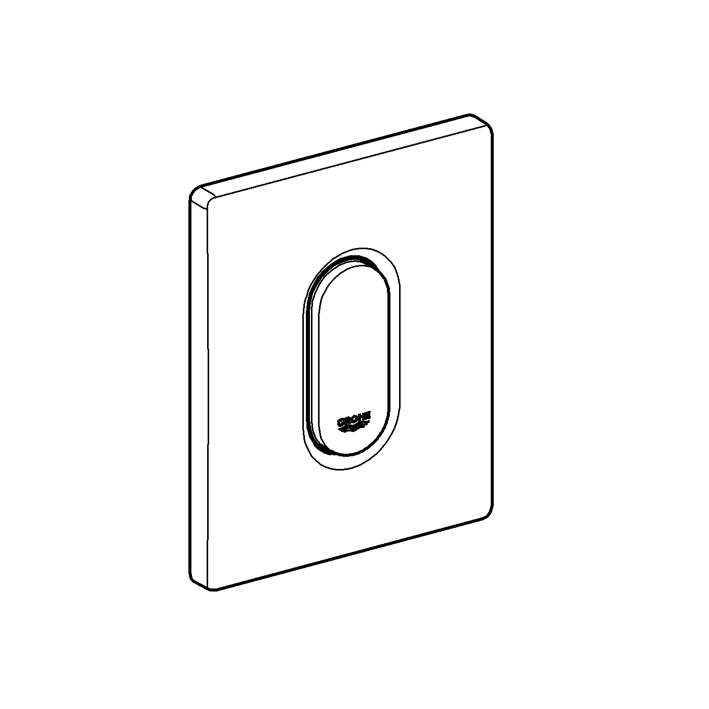 Urinal-Betätigung Arena Cosmopolitan 38857, 116 x 144 mm, Fertigmontageset für Rapido U oder Rapido UMB, mattchrom Urinal-Betätigung Arena Cosmopolitan 38857, 116 x 144 mm, Fertigmontageset für Rapido U oder Rapido UMB, mattchrom