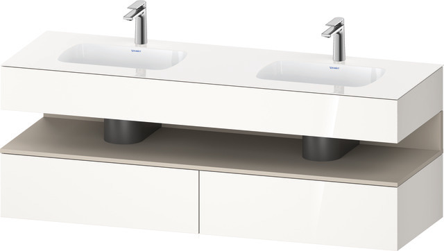 Duravit Set „Qatego“ 160 × 55 × 60 cm